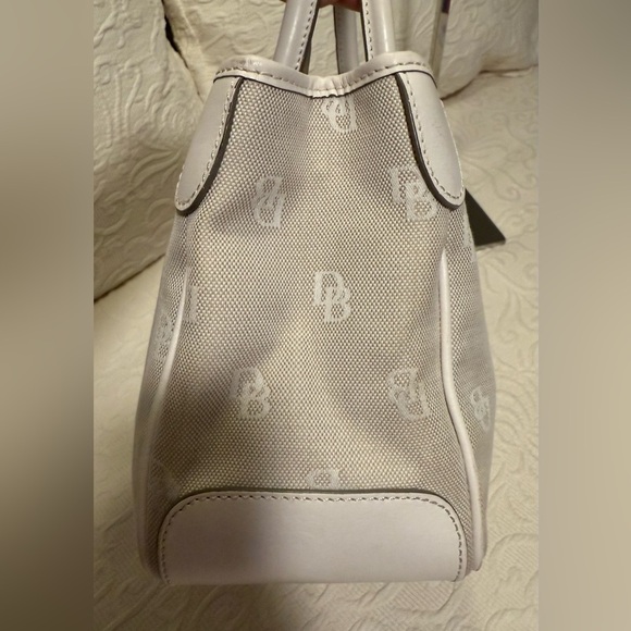 Gently Used Dooney & Bourke Cream Canvas Tote - Picture 9 of 11
